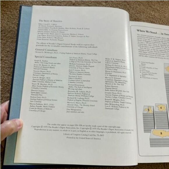 Reader’s Digest The Story Of America Hardback 1975 - Picture 9 of 9